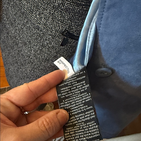 NWT Denver Hayes size large royal Blue Suede Women's Jacket - Picture 10 of 11